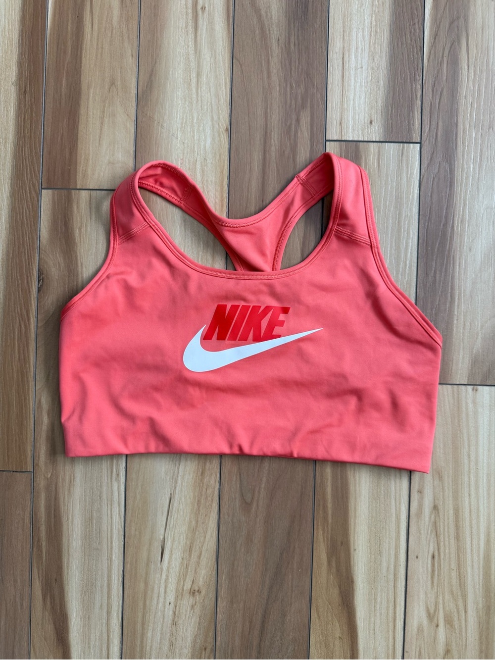 Nike Dri-Fit Racerback Sports bra - coral, women’s xl, like new